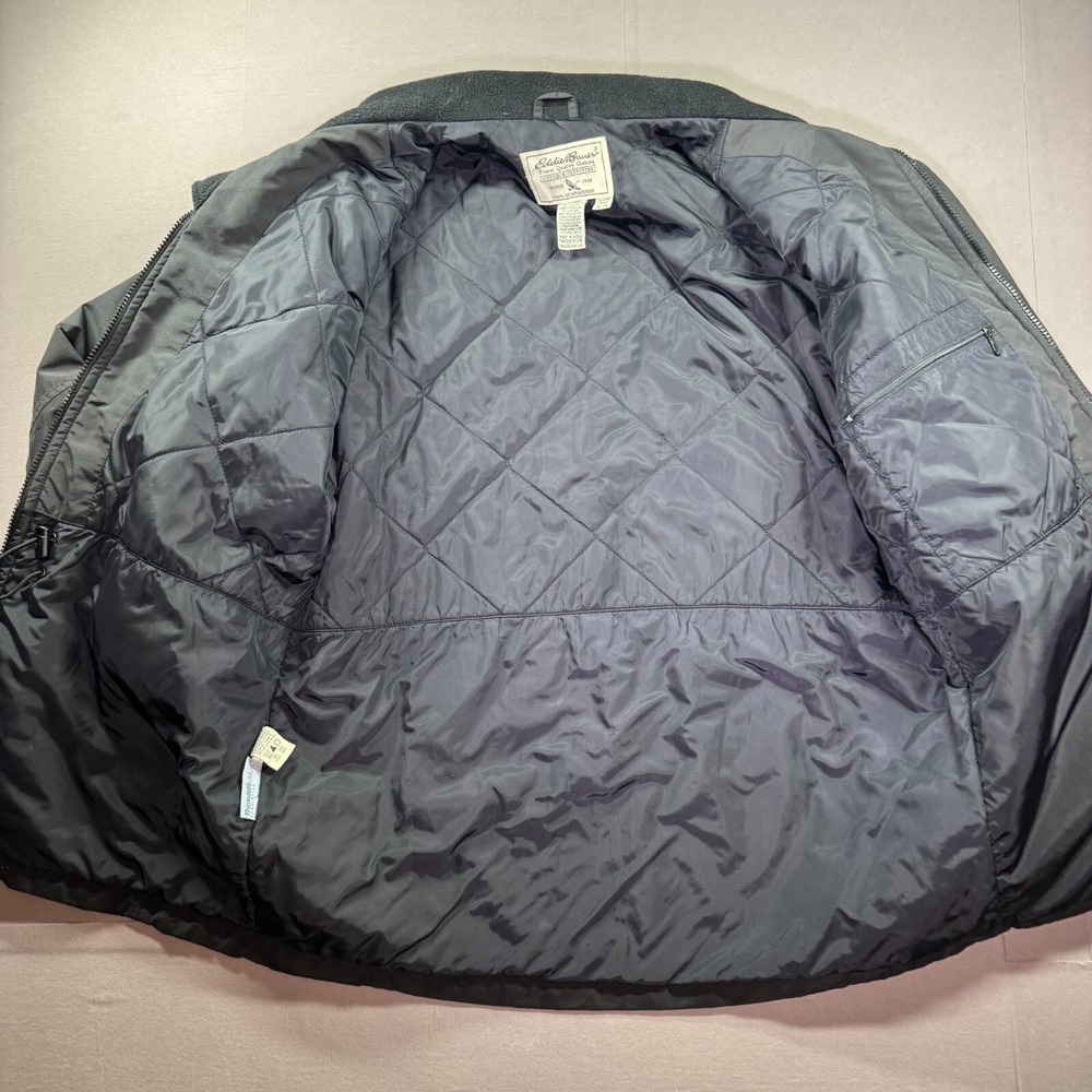 Vintage Eddie Bauer Barn Jacket Women M Weather Edge Thinsulate Gorpcore Outdoor - Picture 2 of 9